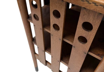 Vienna Secession Cabinet with Small Door, 1900s